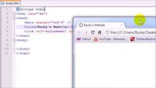 HTML5-Creating a Basic Template