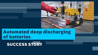 [EN] Bosch Rexroth: Automated deep discharging of batteries