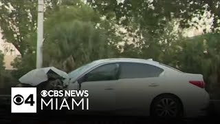Lauderhill multi-vehicle accident temporarily closes roads