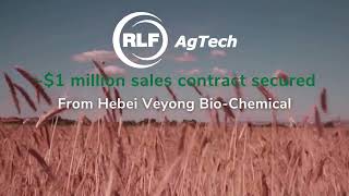 RLF AgTech secures a $1 million minimum forward annual sales contract for FY23 from key OEM customer