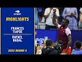 Frances Tiafoe vs. Rafael Nadal Highlights | 2022 US Open Round 4