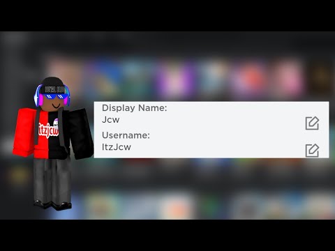 How To Change Your Roblox Display Name On Mobile - YouTube