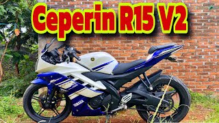 Menurunkan shock R15 V2 | ganti conrod R15 V2