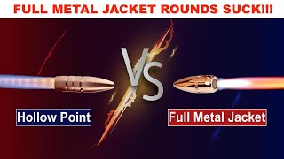 DO NOT BUY FMJ ROUNDS for self defense! | Do you know what FMJ rounds are?