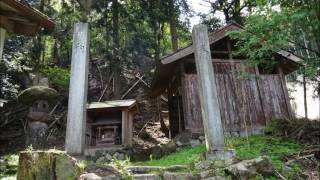 岸野神社　若桜町往来