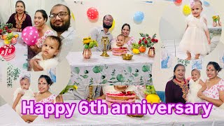 MY 6TH MARRIAGE ANNIVERSARY❤️January23/ thank you mummy and hubby for surprised me with yummy food😋🤗