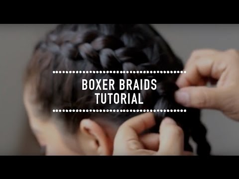 Tutorial Trenzas De Boxeador - YouTube