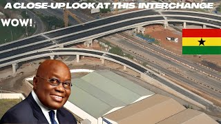 Flowerpot Interchange Accra: Latest Update on Ghana's Game-Changing Road Project  🇬🇭 #ghana #accra