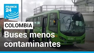 Autobuses eléctricos, la apuesta de una empresa bogotana para reducir el impacto ambiental