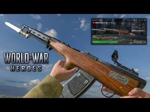 World War Heroes Fedorov Nuevo mejor rifle de asalto Nuevos alcances Jugabilidad y actualización