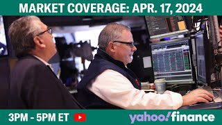 Stock market today: Tech leads stock slide, Nvidia falls almost 4% | April 17, 2024