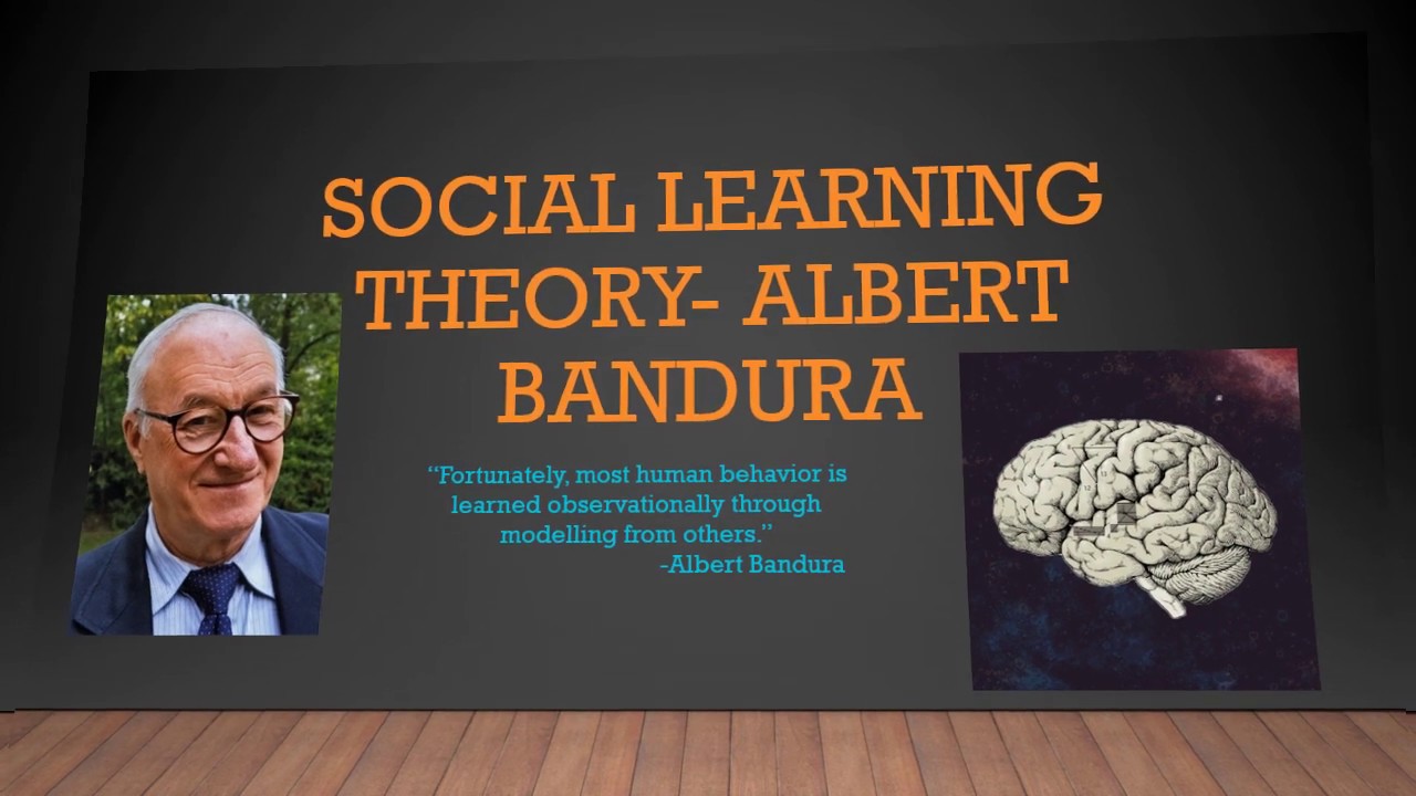 Social Learning Theory Albert Bandura - YouTube