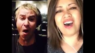 LIFEHOUSE duet with Odessa via SMULE sing app (HURRICANE)
