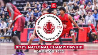 2022 Canada Basketball Nationals 🏀 15U BOYS: Newfoundland vs Manitoba [August 5, 2022]