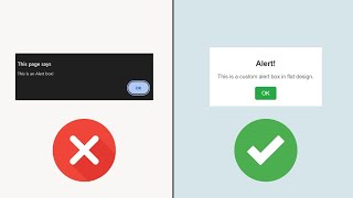 How to Create Custom Alert Box using Javascript Tutorial