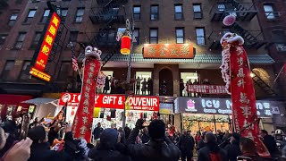 2025 Super Saturday Lion Dancing Lunar New Year Celebration | New York City LIVE