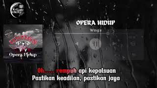 WINGS Opera Hidup ( Karaoke )( Minus One )( No Vocal )