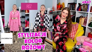 STYLIZACJE Z SECOND HANDU | KOLOR RÓŻOWY👚 CZY SĄ TU MIŁOŚNICZKI RÓŻU? #847