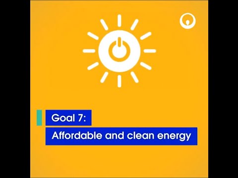 Goal 7: Clean and affordable energy