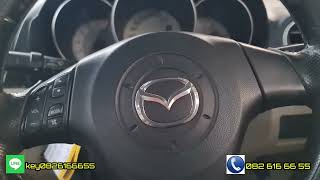 ช่างกุญแจชัยนาท รับแก้ระบบอิมโม Mazda3 ไฟอิมโมกระพริบ สตาร์ทรถไม่ติด แก้ไขได้ T.081 1949 526