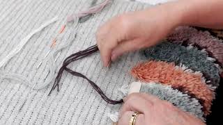 How to Stitch a Rya Rug