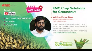 FMC Crop Solutions for Groundnut | Webinar in Gujarati | FMC India