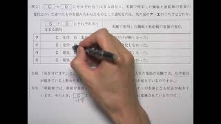 東京都立高校　入試問題　理科　平成22年2 2