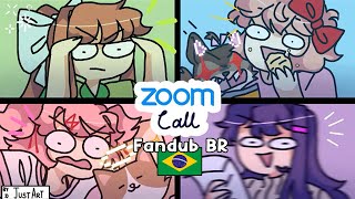 "Zoom Call" Just Art DDLC Animação (FandubBR) | Roxy & Boris [CC]