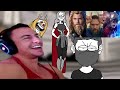 XANDÃO REAGINDO THOR: AMOR E TROVÃO em animação (Nando Moura)