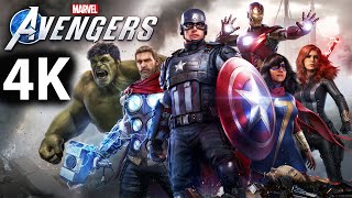 Marvel's Avengers Full Game Walkthrough - No Commentary (4K 60FPS) Avengers Main Story