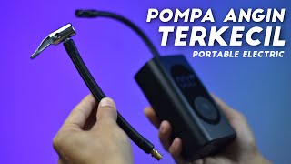 POMPA BAN ELEKTRIK PORTABLE UNTUK MOBIL, MOTOR, SEPEDA, BOLA | NOTALE PORTABLE ELECTRIC AIR INFLATOR