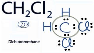 CH2Cl2 Lewis Structure: How to Draw the Lewis Structure for CH2Cl2 (Dichloromethane)