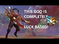 THIS IS ONE OF THE 2 MOST BROKEN GODS IN THE GAME - Grandmasters Ranked 1v1 Duel - SMITE