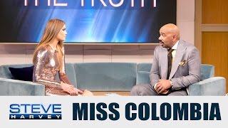 Miss Colombia: We were laughing the whole time || STEVE HARVEY