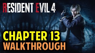 Chapter 13 Full Walkthrough: Get Level 3 Keycard & Rescue Ashley | Resident Evil 4 Remake
