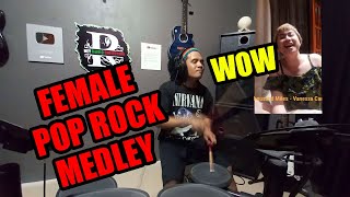 FEMALE POP ROCK MEDLEY BY AERA COVERS