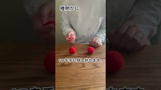 【種明かし】スポンジボールを使った簡単マジック