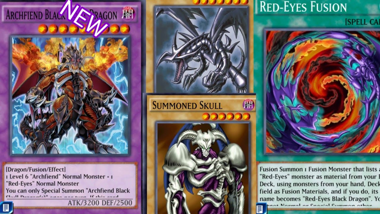 ARCHFIEND BLACK SKULL DRAGON [Yu-Gi-Oh! Duel Links] - YouTube