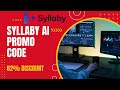 syllaby ai promo code. get up to 82% discount. link in description.