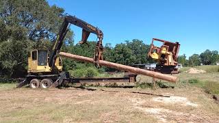 2004 Tigercat 250 Trailer Mounted Log Loader