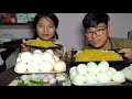 MUKBANG | Eggs With Maggie Eating Challenge