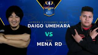 SFV: CYG BST | Daigo vs Rise | MenaRD - Capcom Cup 2017 - CPT2017