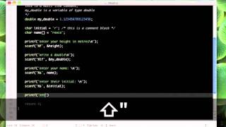 ANSI C Tutorial Ep.2 (Part 2) Input Output to/from terminal