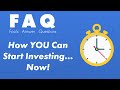 How to Start Investing