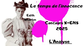 Edith WHARTON - LE TEMPS DE L'INNOCENCE - PROGRAMME PREPA SCIENTIFIQUE 2025