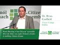 Dr. Brian Caulfield, TCD ~ If Ireland Was a Leader in Tackling Climate Change ~ Citizens' Assembly