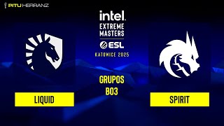 Liquid vs. Spirit | Lower Semi-finals | IEM Katowice 2025