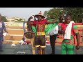 Mathias Napaongo presented with Prestigious HBE Boxing International title by Amuwo LG chairman.