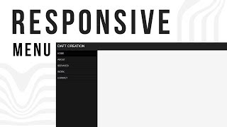 Responsive Menu | CSS - JQUERY Tutorial 2019