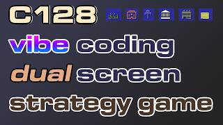 Commodore 128 - I used AI to make a full game in assembly